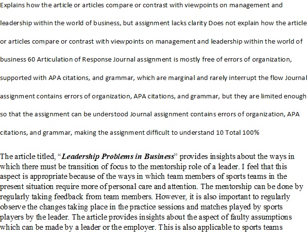 6-1 Journal Management Article Selection